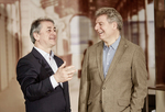 Deutsche Staatsphilharmonie Rheinland-Pfalz, Intendant Prof. Michael Kaufmann und Generalmusikdirektor Karl-Heinz Steffens im Gespräch.