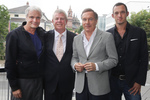 Neue Intendanz 2015: Thomas Schadt, OB Michael Kissel, Nico Hofmann, Albert Ostermaier (v.l.n.r.)