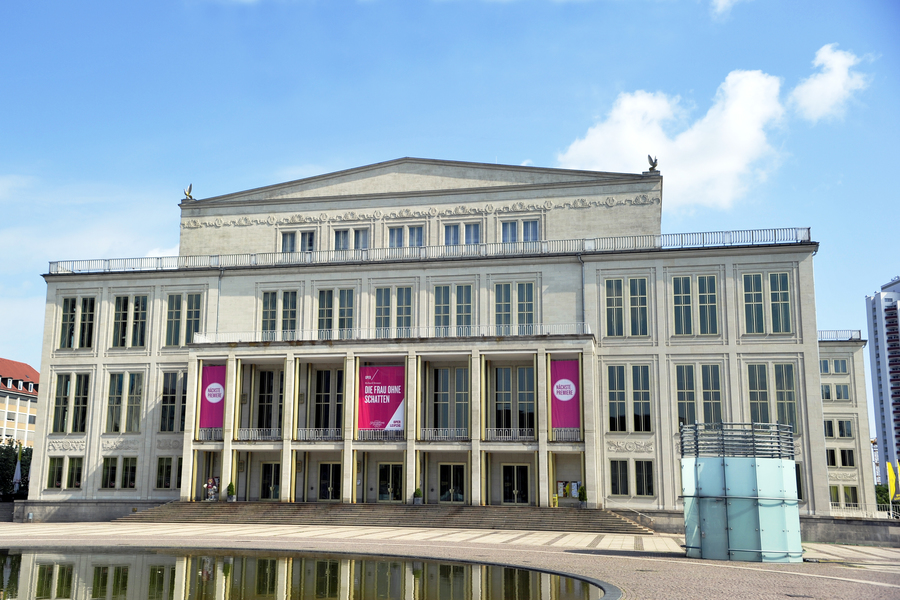 Oper Leipzig - Außenansicht