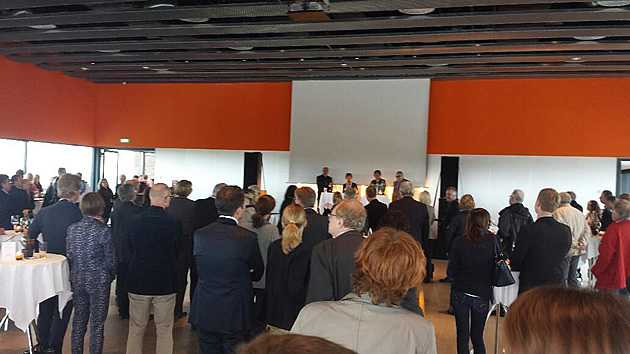 Ruhr Tourism - greeting in the Erich-Brost-Pavillion
